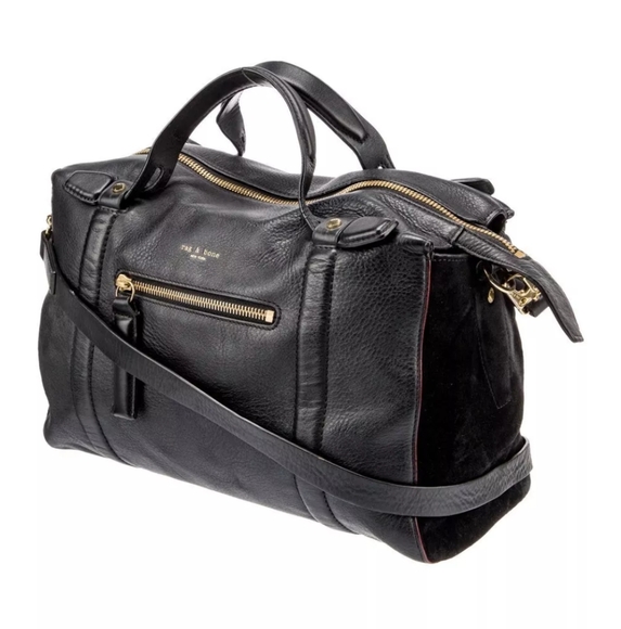 RAG & BONE Aston Leather Satchel  Handbag, Purse, Weekender Bag, Carry MSRP $925 - Picture 2 of 12